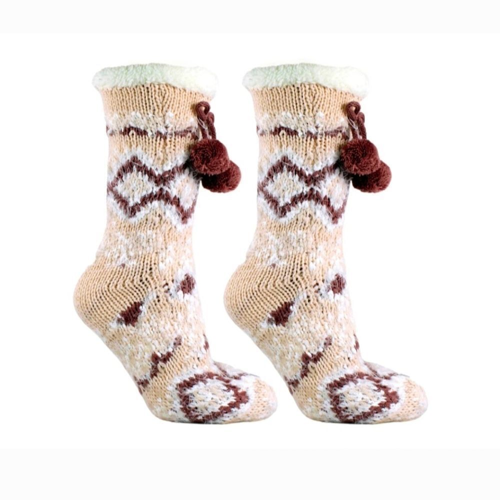 NWT MINX NY SHEA BUTTER INFUSED SLIPPER SOCKS OSFM